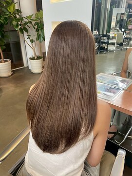 【DIFINO 青山】ナチュラルストレート/ライトベージュ