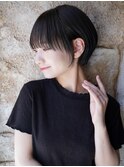 20代30代40代ひし形大人かわいい小顔ラベンダーアッシュショート