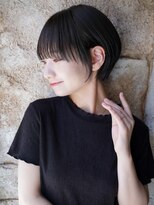 カライング(ing) 20代30代40代ひし形大人かわいい小顔ラベンダーアッシュショート