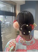 卒園式ヘア　小学生