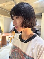 パーク(PARK) ボブパーマニュアンスパーマミニボブボブスタイル