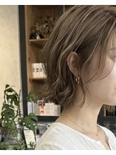 ヘアサロン リリアナ(hair salon LiLiana)&nbsp;ミディアム切りっぱなし