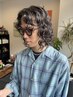 【こなれた縦落ち】メンズカット+スパイラルパーマ¥14,300→11,440