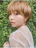 ミニマムショート/小顔前髪/ボブ/ショート/横浜髪質改善