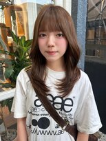 ロライマ 代官山(roraima) セミロングレイヤー、ハイライトベージュ