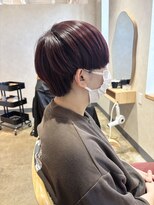 ユニカ 宇都宮(yunica)&nbsp;ボルドーカラー　秋カラー　マッシュ