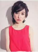 【ＣＡＲＥ】 大人フェミニンなルーズヘアアレンジ