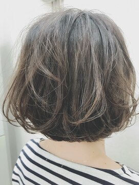 ジーナハーバー(JEANA HARBOR) 大人かわいい無造作パーマボブ☆ふんわり30代40代オススメ☆