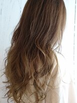 ソワン ドゥ ブレス 高の原店(soin de brace)&nbsp;イルミナカラー  セミウェット  グラデーション   担当長友
