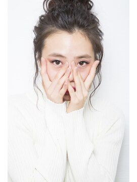 インデックスヘアー 亀戸店 ヘアアレンジ無造作でフェミニンゆるふわセット