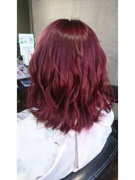 ガルボ ヘアー(garbo hair) garbohair営業中スタイル♪カラー剤で作るベリーベリーカシス♪