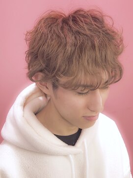 チェルシー 神戸(CHELSEA) 【CHELSEA】メンズブリーチ★ミルクティーカラー