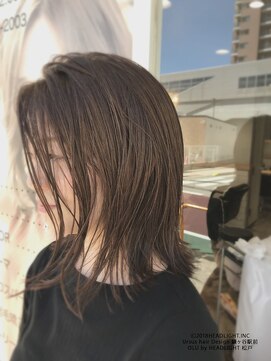 オル バイ ヘッドライト 松戸店(OLu by HEADLIGHT) 【OLu】ナチュラル可愛い切りっぱなしボブ☆
