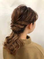 ネオリーブ シュシュ 神保町店(Neolive susu)&nbsp;ポニーテールダウンアレンジ☆