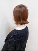 【reir下北沢】*外ハネボブ+オレンジベージュ*