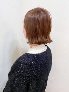 レイール 下北沢(Reir) 【reir下北沢】*外ハネボブ+オレンジベージュ*