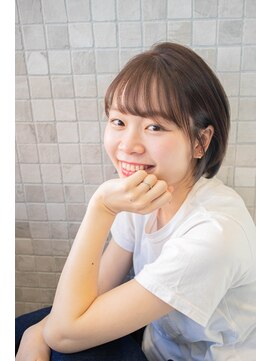 アビー(A.B.I) 【A.B.I◇Rui】襟足スッキリ丸みショート