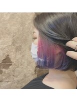 マギーヘア(magiy hair) [magiy hair yumoto]ユニコーンインナーカラー