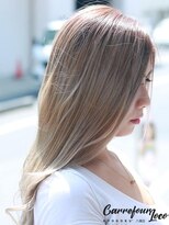 カルフールロコ キョウゴク八潮店(Carrefour LOCO)&nbsp;【ダブルカラー】luxury milktea blonde double color