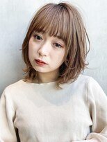 アイティーバイアルバム 藤沢店(IT by ALBUM)&nbsp;くびれレイヤー_カーキグレージュマッシュショート_8215