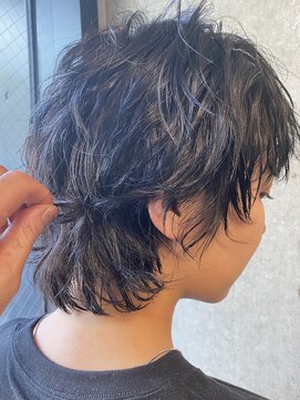 ビートス(BEAT S) 【BEAT S】ショートヘア/ネオウルフ/パーマ/矢場町/栄/伏見