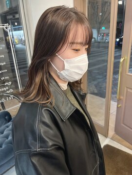 アプリ バイ リアン 浦和(appri by Rien) イヤリングカラー/くびれヘア/ストレート[浦和/浦和駅]