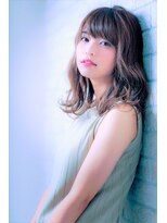 ソア 武蔵小杉(SOAR) ショコラベージュの小顔ベビーバングボブルフカール