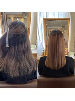 シェノン 西梅田(CHAINON)&nbsp;似合わせカット/アースカラー/くびれヘア/髪質改善