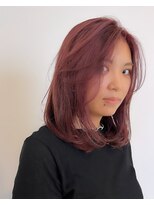ビュートリアム 神戸(BEAUTRIUM) ピンクブラウン/暖色カラー/艶カラー/ピンクカラー/派手髪
