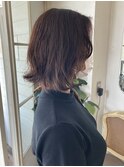 くせ毛風前下がり切りっぱなし外ハネミディ20代30代梅ヶ丘美容室