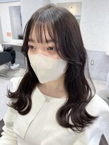 アデプト 北千住店(adept)&nbsp;【adept北千住　エリスタイル】グレージュラテ×ウェーブヘア