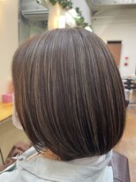 キャラシャローネ お台場(CharaChalone)&nbsp;ハイライト×ショートボブ