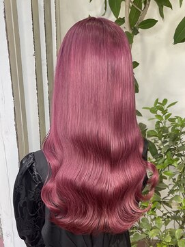 アン(Hair make un) 【ピンクカラー】ラベンダーピンク♪