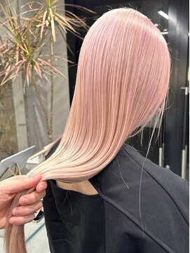 ソル ジングウマエ(SOL JINGUMAE) ダブルカラーピンクベージュベージュカラーケアブリーチレイヤー