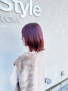 トップスタイル シズオカ(TopStyle SHIZUOKA) ボブ×ピンクブラウン×美髪