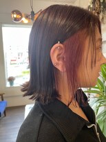 アズグロウ エクラ(AS GROW 'eclat)&nbsp;イヤリングカラー☆ピンクカラー【熊本市東区/帯山/長嶺】