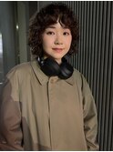 ボブパーマ/パーマ女子/くるくるパーマ
