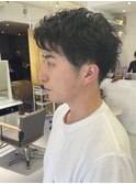 マッシュパーマウルフカルマパーマ