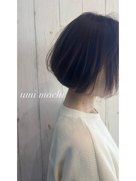 ウミマチ(umi machi) umi machi 柔らかシルエットbob 2024/3/27