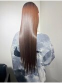 表面の癖毛解消!ストレート