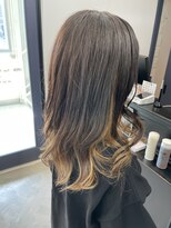 シアン(cyan.)&nbsp;インナーカラー