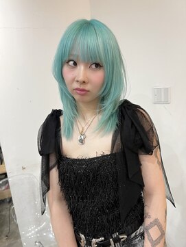 リヴ ウメダ(LIV umeda) ミントカラー/ブリーチ/ハイトーン【梅田】