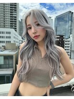 リノート バイ エゴル 名古屋(LINOET by ENGOL)&nbsp;【LINOET名古屋】中川来紀　ホワイトシルバー　韓国風