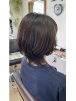 みとも美容室&nbsp;大人ウルフカット