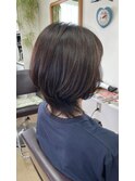 大人ウルフカット