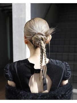 ヘアアレンジメント ボガスティーズ 溝の口店(Hair arrangement Vogusty's) カチモリヘア/お呼ばれヘア/イベント/ヘアセット