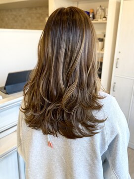 ヴィアスヘアー(vias hair) 明るめグレージュ×ロンググレージュ