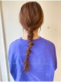 ナチュラルヘアアレンジ♪