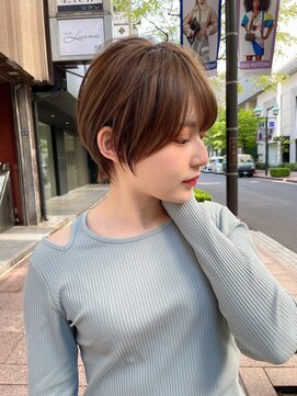 ロンドロゼ 池袋(Lond rose) ♪ミニウルフレイヤーカット顔周り前髪韓国ショートボブ/池袋