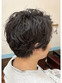 メンズツイストスパイラルパーマ